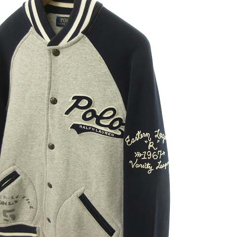 Polo Ralph Lauren スウェットスタジャン ブラック/グレー ポロ ラルフローレン POLO RALPH LAUREN 2018 スウェット