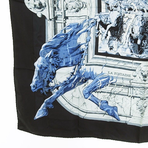 エルメス カレ 90 バルトルディの泉 エルメス HERMES LA FONTAINE DE BARTHOLDI バルトルディの泉