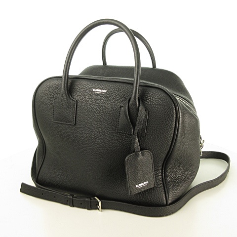 バーバリー BURBERRY CUBE 2way ハンドバッグ ショルダー ボストン 