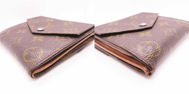 ルイヴィトン LOUIS VUITTON M61660 モノグラム Wホック ウォレット 二