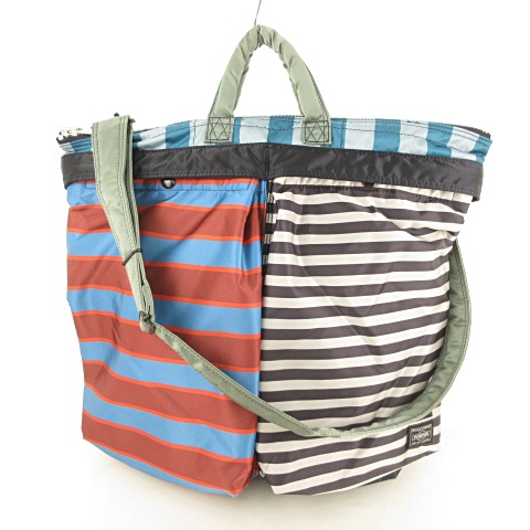 ポーター PORTER × Paul Smith ポールスミス コラボ ヘルメットバッグ  