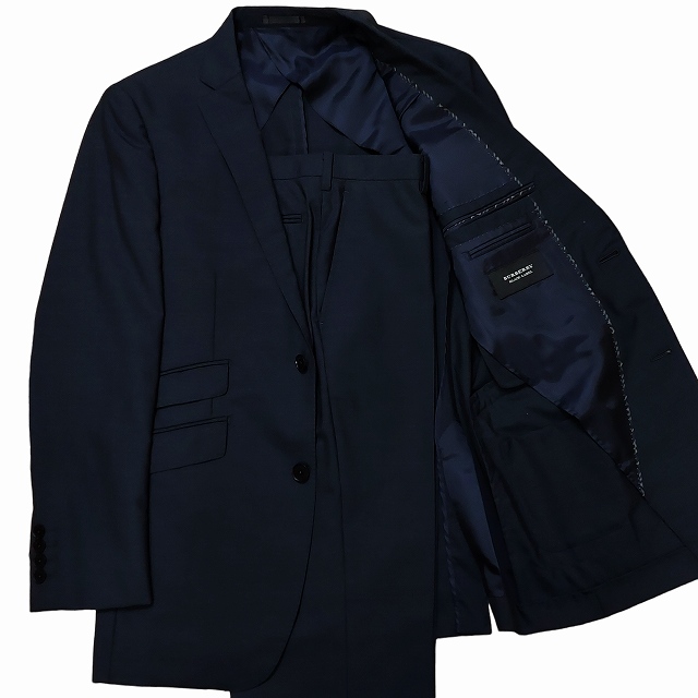 バーバリーブラックレーベル BURBERRY BLACK LABEL 美品 モヘヤ混 