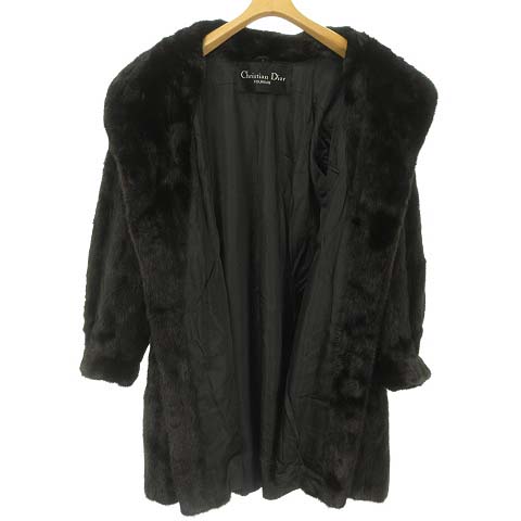 クリスチャンディオール Christian Dior ミンクファー 毛皮 コート