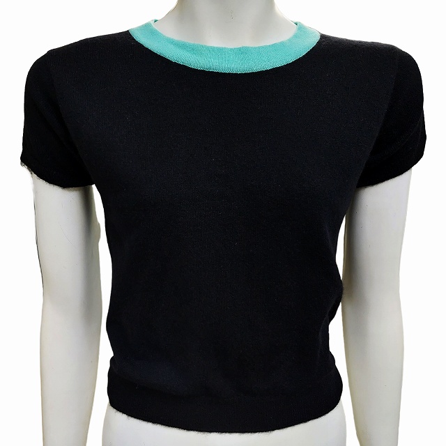 シャネル CHANEL 95年 P04461 国内正規品 ヴィンテージ カシミヤ100 