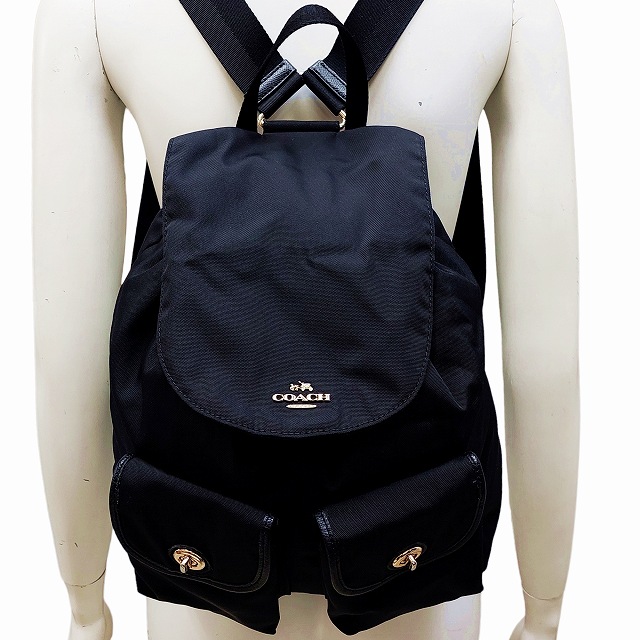 コーチ COACH PROPER NYLON CANVAS BACKPACK 35503 リュック バック  