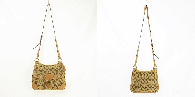 コーチ COACH 10567 シグネチャー ショルダーバッグ クロスボディ 斜め 