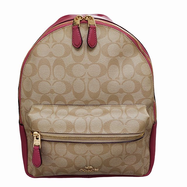 コーチ COACH F32200 チャーリー シグネチャー リュックサック バック 