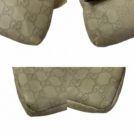 グッチ GUCCI 162916 グッチシマ レザー ボディバッグ ウエストバッグ