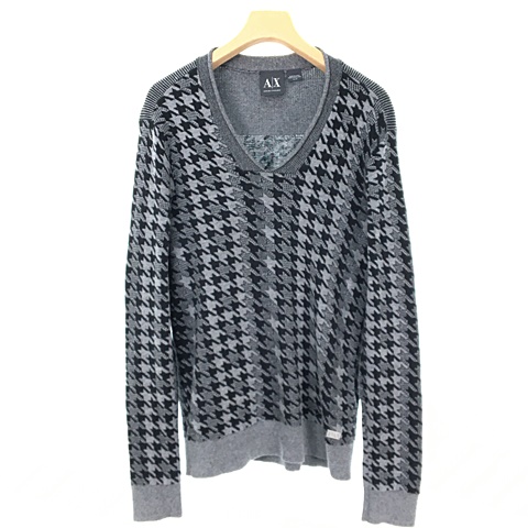 アルマーニエクスチェンジ A/X ARMANI EXCHANGE Vネック コットン 