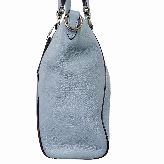 コーチ COACH 美品 F79997 2WAY ペブルド レザー プレーリー