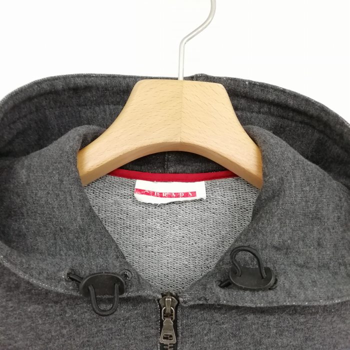プラダスポーツ PRADA SPORT アーカイブ スウェット ジップアップ 