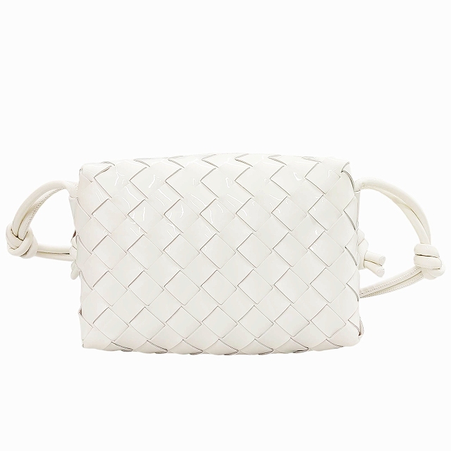 未使用品 ボッテガヴェネタ BOTTEGA VENETA カメラバッグ イントレ 