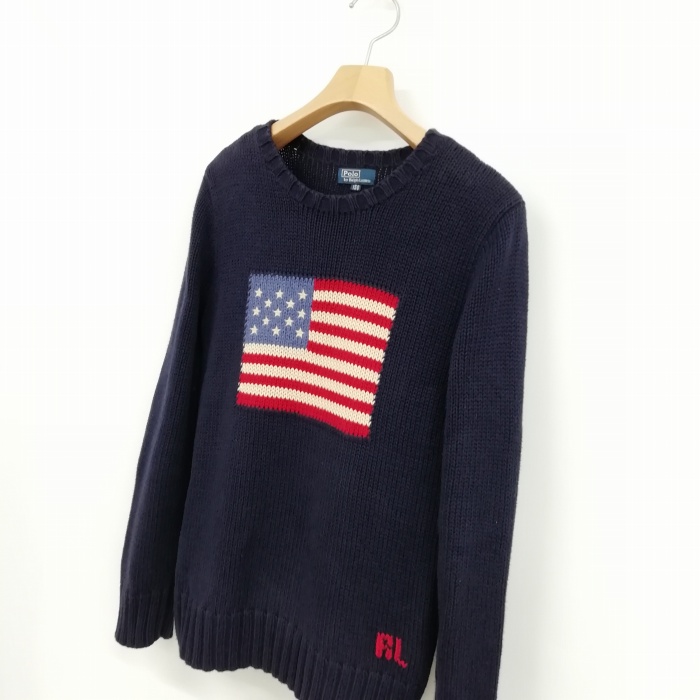 ポロ バイ ラルフローレン Polo by Ralph Lauren 星条旗 コットン  