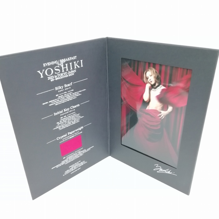 evening with yoshiki 2023 パンフレット スカーフ ペーパーウェイト 3