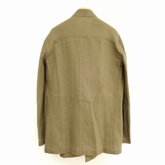 ポールスミス PAUL SMITH コットン リネン ジャケット スタンドカラー 