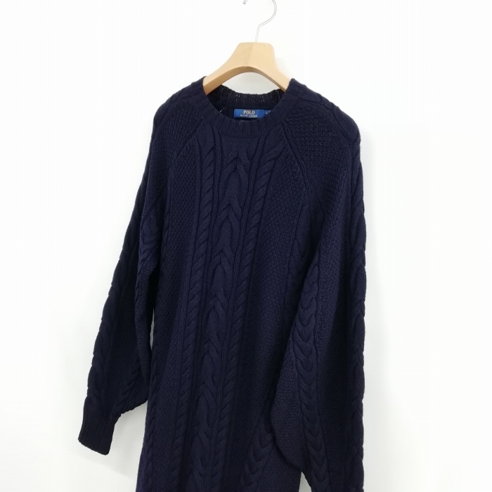 ポロ ラルフローレン POLO RALPH LAUREN ウール ケーブル ニット  
