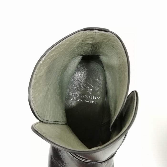 バーバリーブラックレーベル BURBERRY BLACK LABEL ジョッパーブーツ