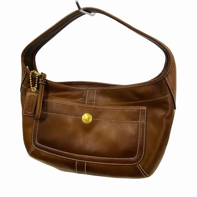 コーチ COACH エルゴ レザー ホーボー ショルダーバッグ 11283 茶 