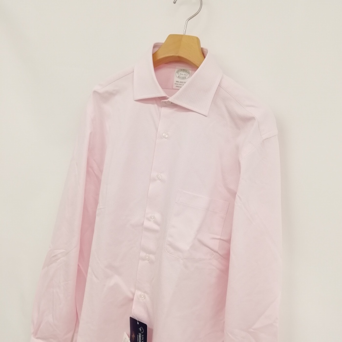新品未使用brooks brothers ブルックスブラザーズピンクシャツ