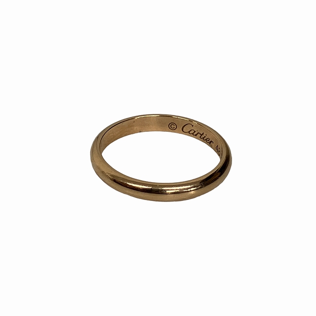 カルティエ Cartier リング 指輪 Au750 K18 2.1g ピンクゴールド 48 8 