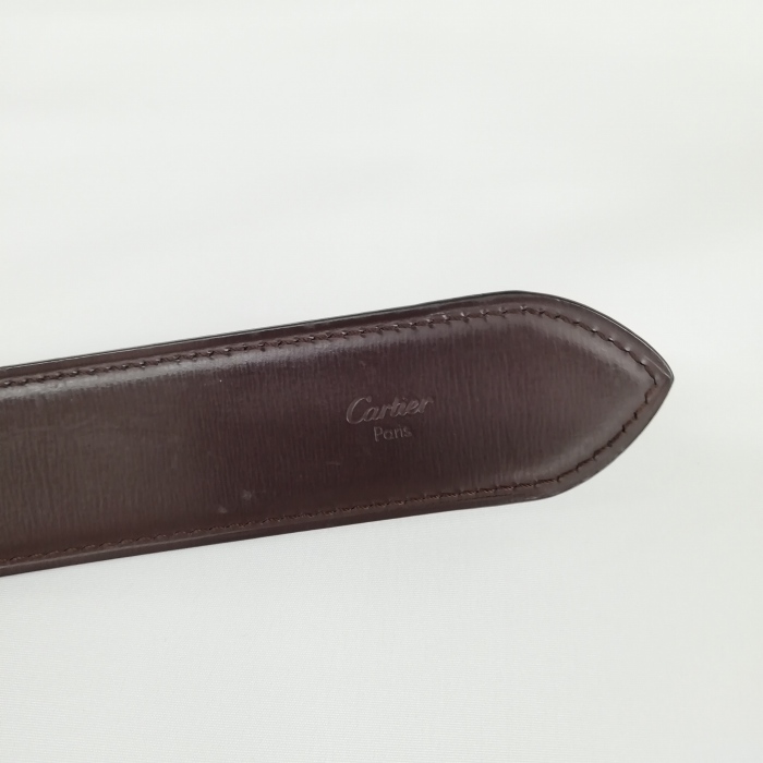 カルティエ Cartier C アロンジェ ベルト シルバーバックル