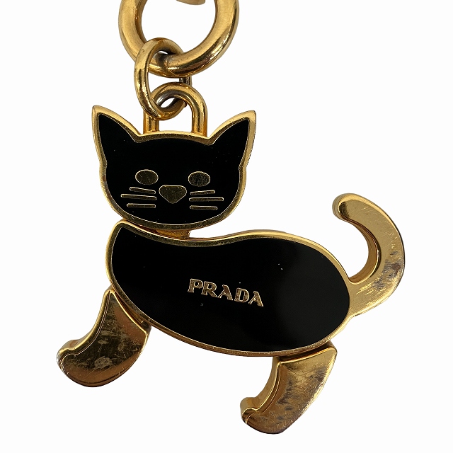 PRADA 猫型キーホルダー フォッロッソ PRADA 猫型キーホルダー フォッロッソ PRADA 猫型キーホルダー