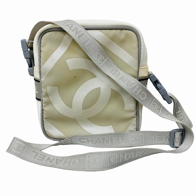 シャネル CHANEL スポーツライン ショルダーバッグ ナイロン ラバー 