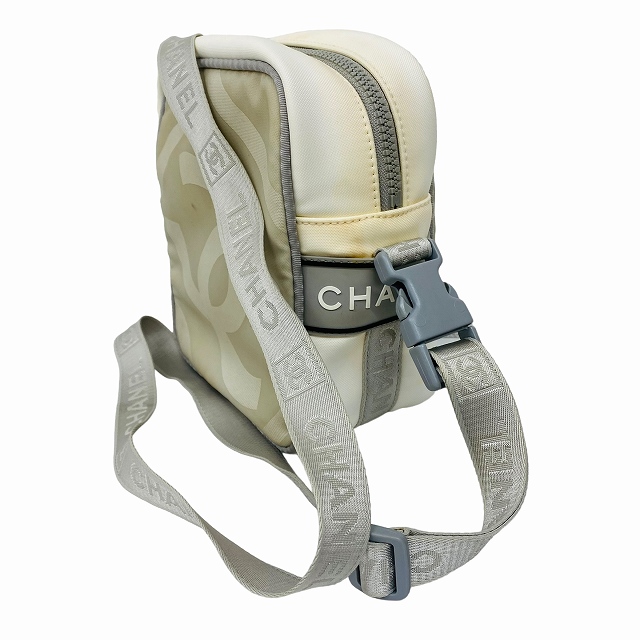 シャネル CHANEL スポーツライン ショルダーバッグ ナイロン ラバー 