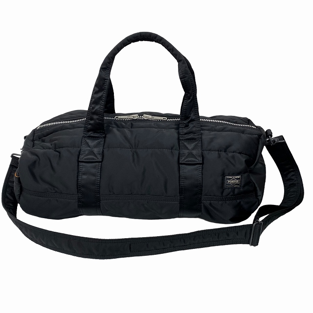 美品 PORTER 見積もる ポーター タンカー 2way ボストンバッグ 黒 L 