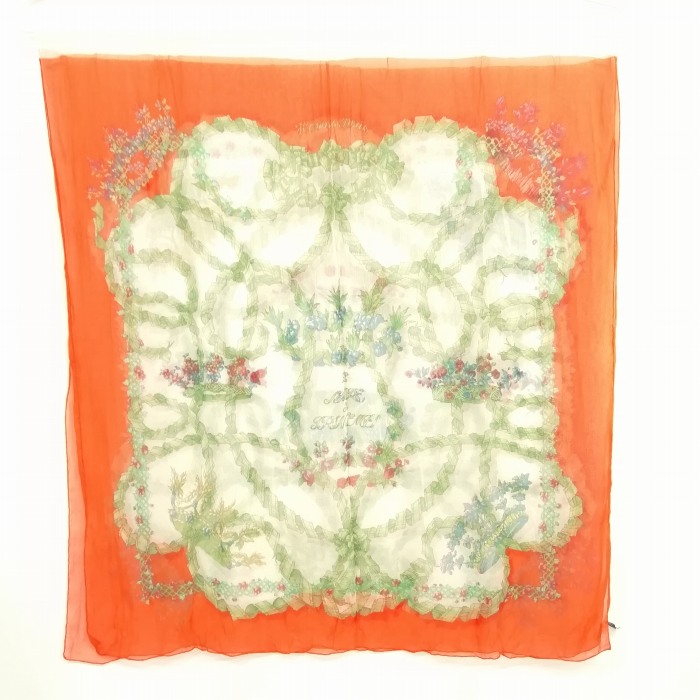 エルメス HERMES LE SACRE du PRINTEMPS 春の祭典 ストール シルク  