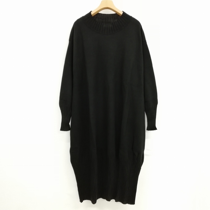イッセイミヤケ ISSEY MIYAKE inn. ロング ニット ワンピース M 
