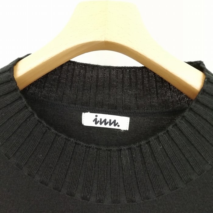 イッセイミヤケ ISSEY MIYAKE inn. ロング ニット ワンピース M