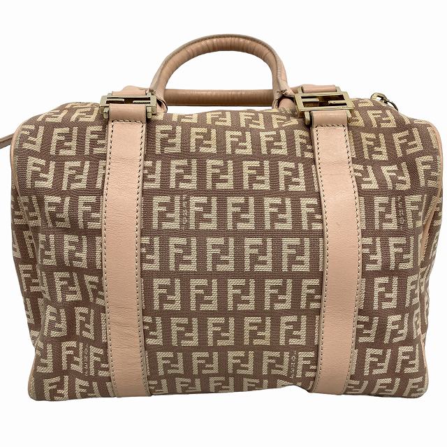 フェンディ FENDI 8BL068 ズッキーノ ミニボストンバッグ