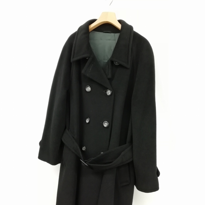 マリナリナルディ MARINA RINALDI ウール ダブルブレスト チェスター  