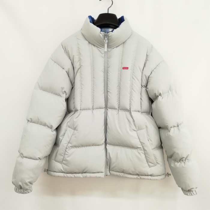 シュプリーム SUPREME 22AW Flannel Reversible Puffer Jacket 