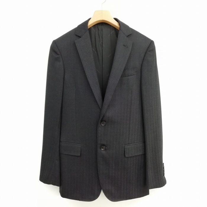 デザインワークス スーツ 3ピース セットアップ ストライプ 48