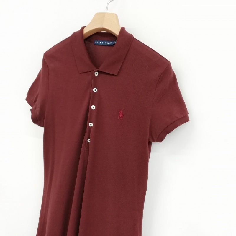 ラルフローレン RALPH LAUREN 美品 ポロ ロング ワンピース ワン  