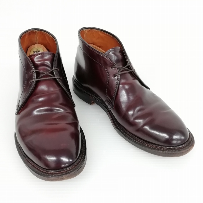 オールデン ALDEN 1339 チャッカ ブーツ バーガンディ コードバン