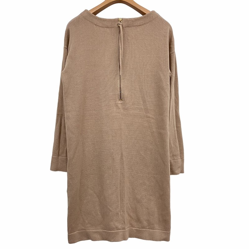 BURBERRY BLUE LABEL ニット　ワンピース　茶系 BURBERRY BLUE LABEL ニット ワンピース 茶系