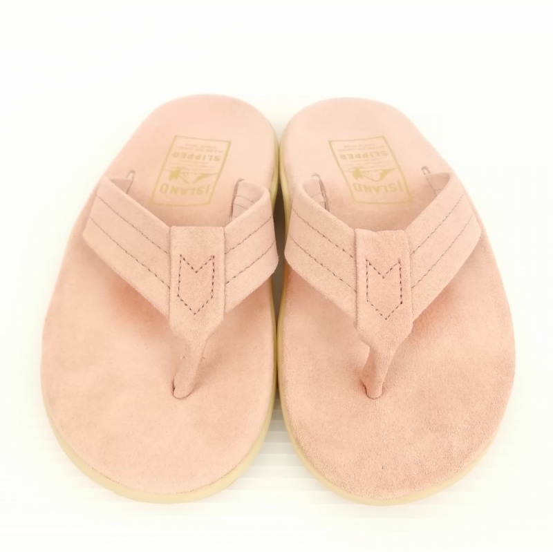 アイランドスリッパ ISLAND SLIPPER 美品 スウェード トング サンダル 