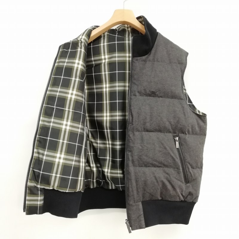 バーバリーゴルフ BURBERRY GOLF ノバチェック リバーシブル ダウン 