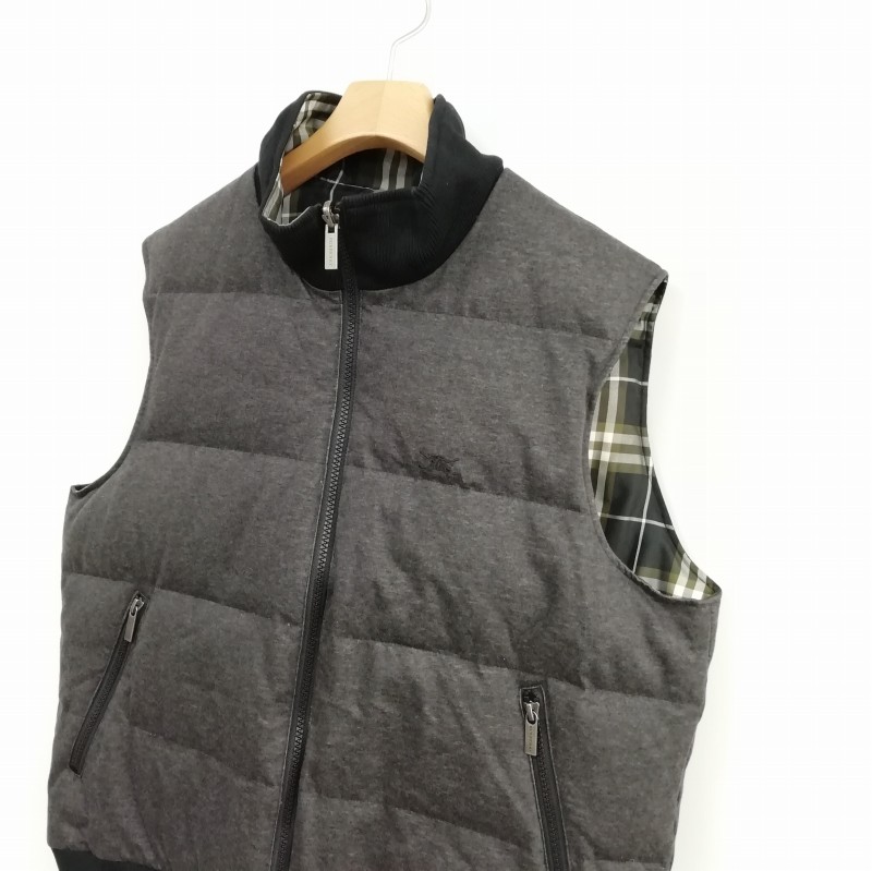 バーバリーゴルフ BURBERRY GOLF ノバチェック リバーシブル ダウン 
