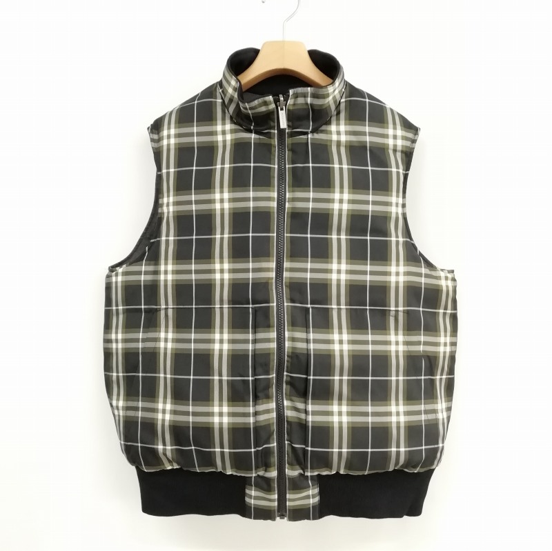 バーバリーゴルフ BURBERRY GOLF ノバチェック リバーシブル ダウン 