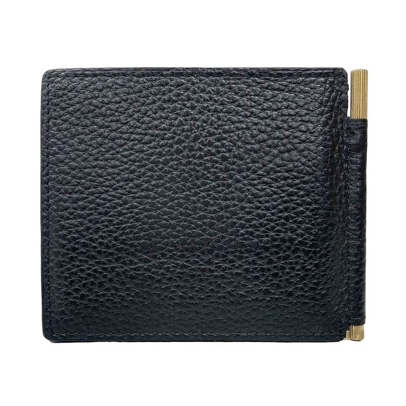 トムフォード TOM FORD マネークリップ 財布 2つ折り メタルTFロゴ