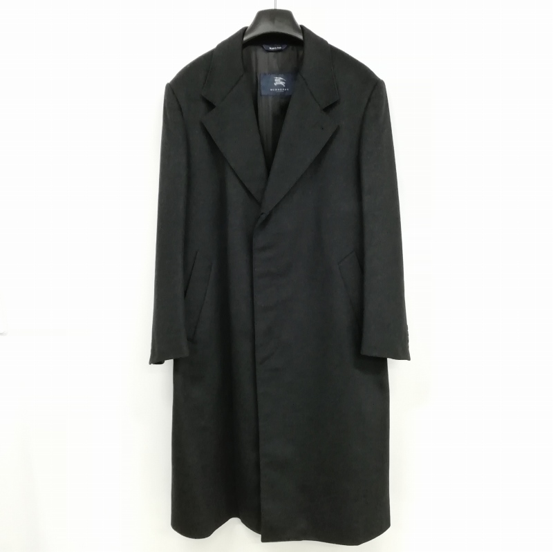 バーバリー ロンドン BURBERRY LONDON カシミヤ 比翼 チェスター  