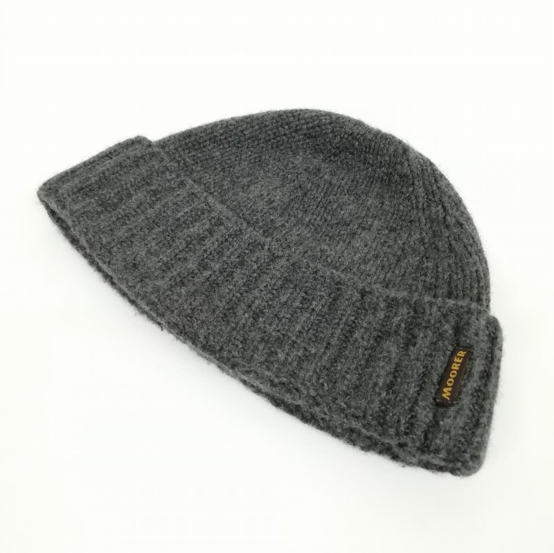 美品】カシミヤ ニット帽 美品CHANELカシミヤ100%ニット帽ネイビーCC