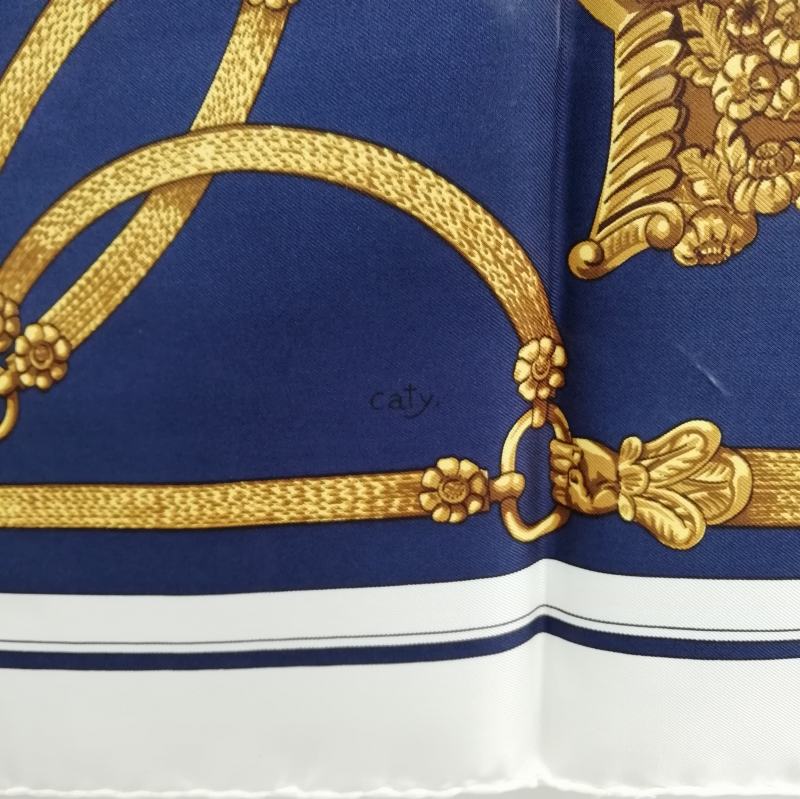 エルメス HERMES カレ90 GAUCHO PAR HERMES PARIS 装飾馬具 スカーフ  