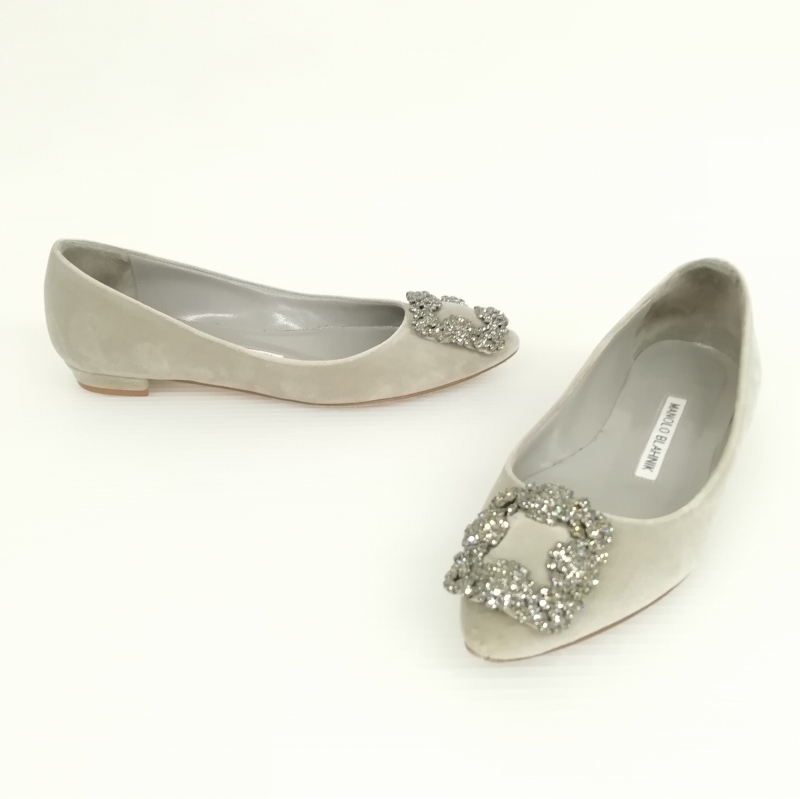 マノロブラニク MANOLO BLAHNIK HANGISI FLAT ハンギシ フラット