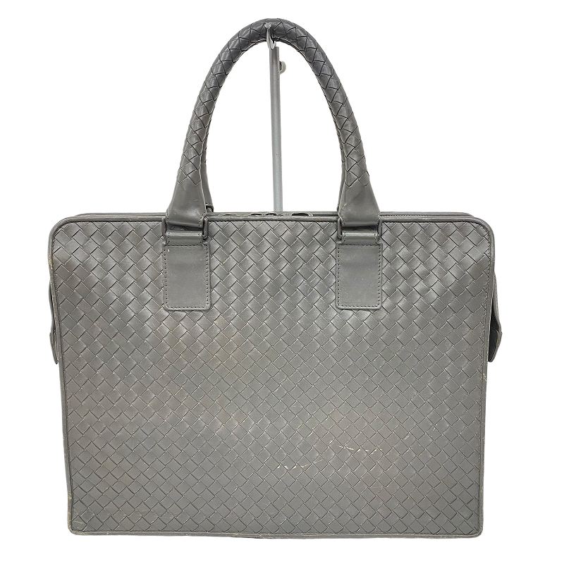 【良品】BOTTEGA VENETA イントレチャート ビジネスバッグ BOTTEGA VENETA ボッテガ・ヴェネタ イントレチャート ビジネス