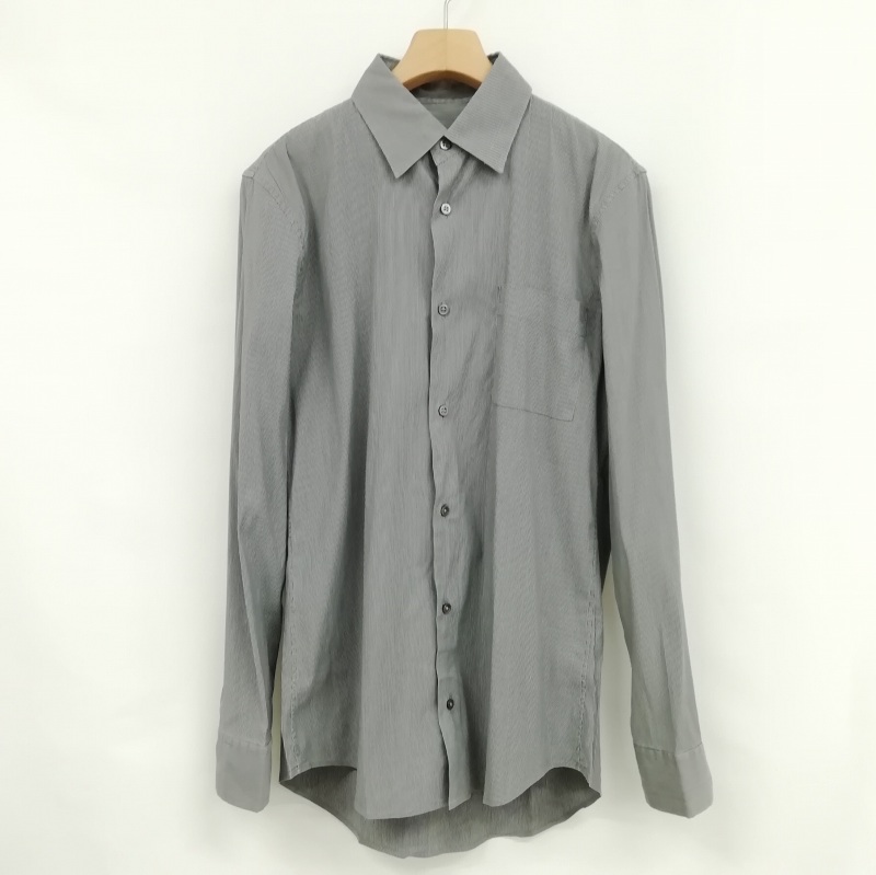 ジルサンダー JIL SANDER ストライプ シャツ ドレスシャツ コットン 